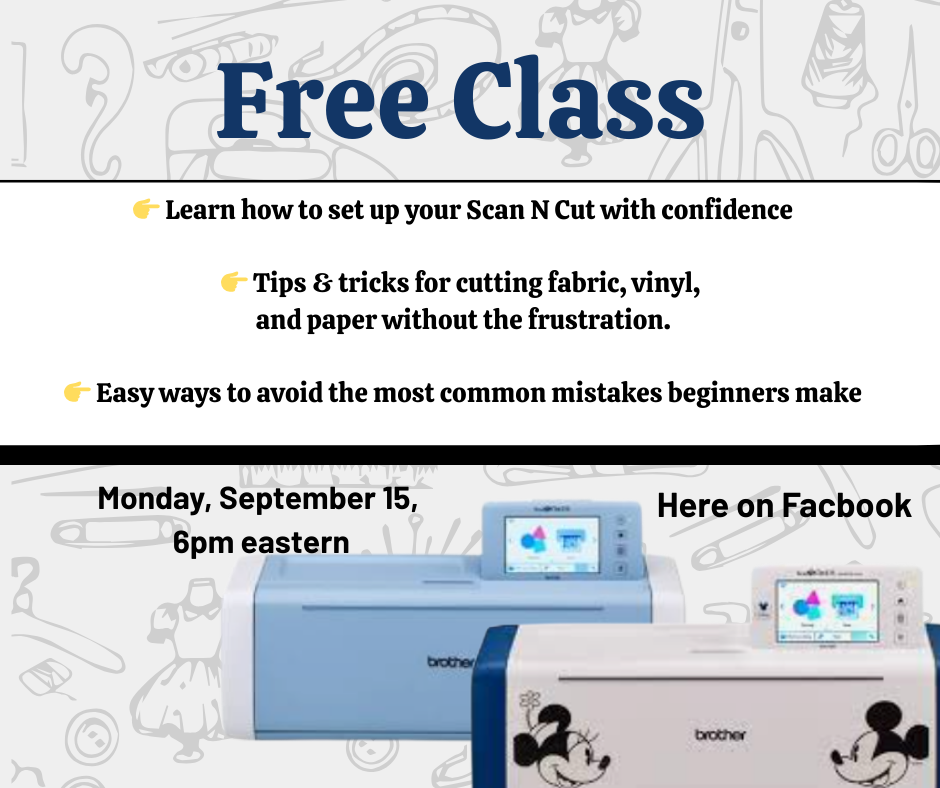 Scan n Cut Free Class