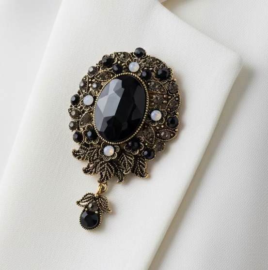 Pin Lux  with dangler  over 3 inches