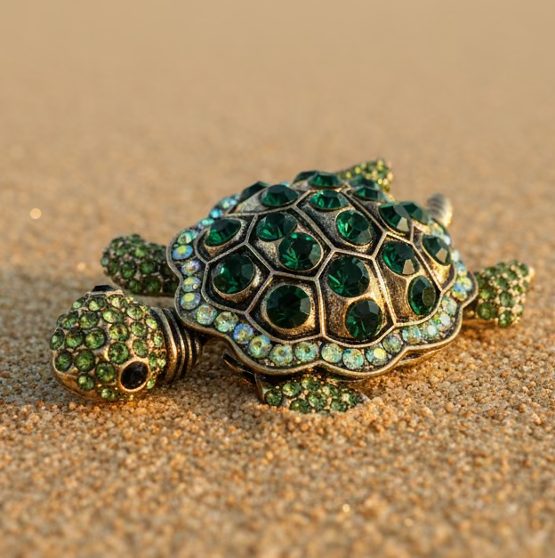 Pin about 3 inches,  articulates 